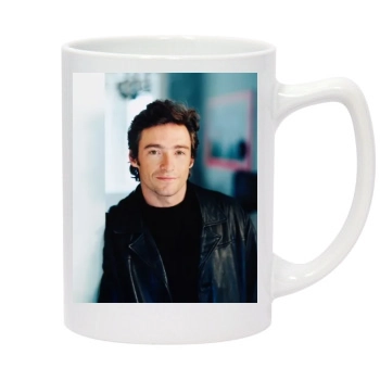 Hugh Jackman 14oz White Statesman Mug