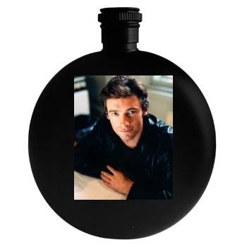 Hugh Jackman Round Flask