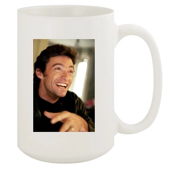 Hugh Jackman 15oz White Mug