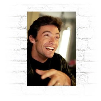 Hugh Jackman Metal Wall Art