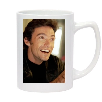 Hugh Jackman 14oz White Statesman Mug