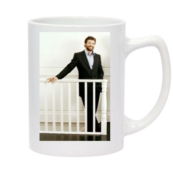 Hugh Jackman 14oz White Statesman Mug