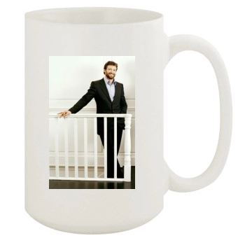 Hugh Jackman 15oz White Mug