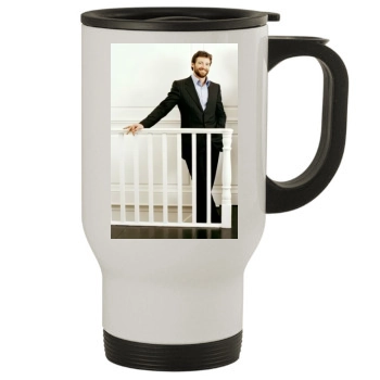 Hugh Jackman Stainless Steel Travel Mug