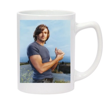 Hugh Jackman 14oz White Statesman Mug