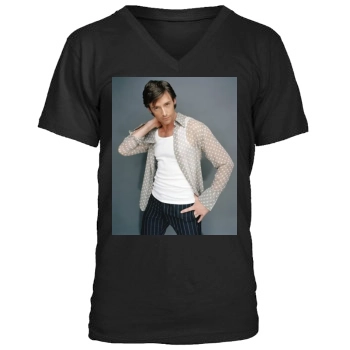 Hugh Jackman Men's V-Neck T-Shirt