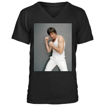 Hugh Jackman Men's V-Neck T-Shirt