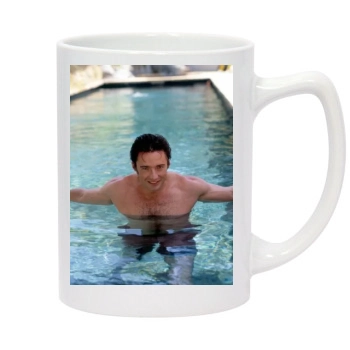 Hugh Jackman 14oz White Statesman Mug