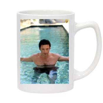 Hugh Jackman 14oz White Statesman Mug