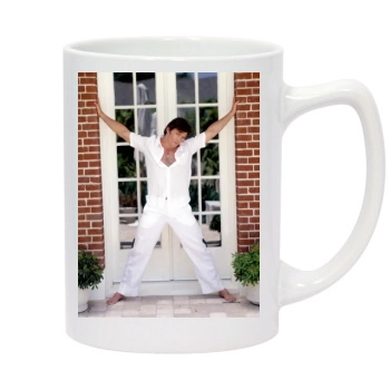 Hugh Jackman 14oz White Statesman Mug