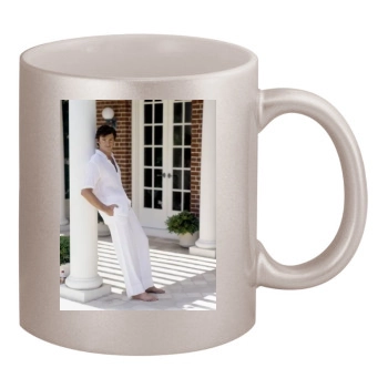 Hugh Jackman 11oz Metallic Silver Mug