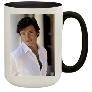 Hugh Jackman 15oz Colored Inner & Handle Mug