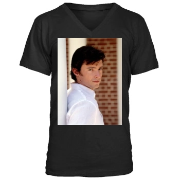 Hugh Jackman Men's V-Neck T-Shirt