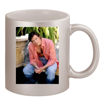 Hugh Jackman 11oz Metallic Silver Mug