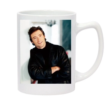 Hugh Jackman 14oz White Statesman Mug