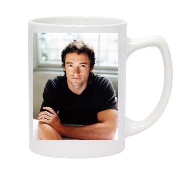 Hugh Jackman 14oz White Statesman Mug