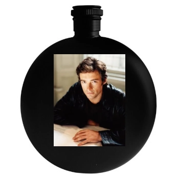 Hugh Jackman Round Flask