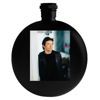 Hugh Jackman Round Flask