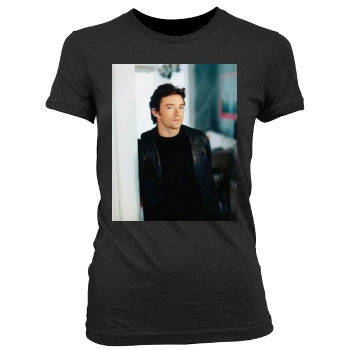 Hugh Jackman Women's Junior Cut Crewneck T-Shirt