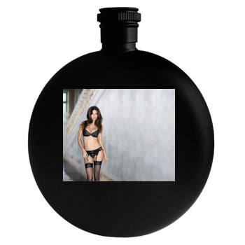 Adriana Lima Round Flask