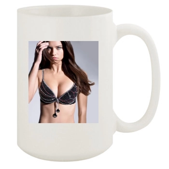 Adriana Lima 15oz White Mug