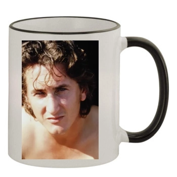 Sean Penn 11oz Colored Rim & Handle Mug