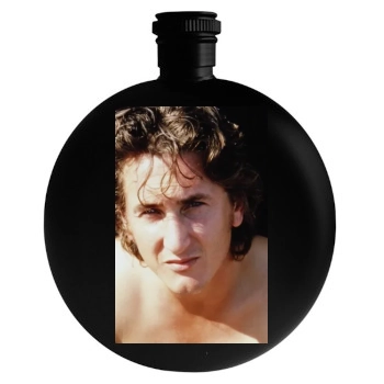 Sean Penn Round Flask