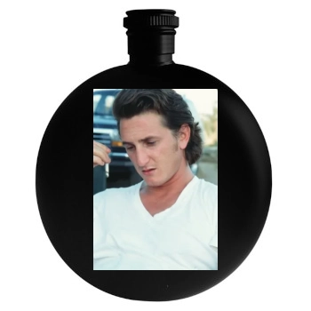 Sean Penn Round Flask