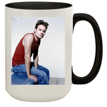 Shane West 15oz Colored Inner & Handle Mug