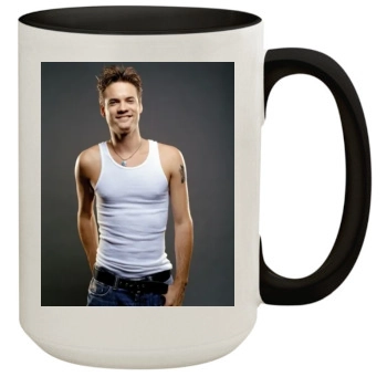 Shane West 15oz Colored Inner & Handle Mug