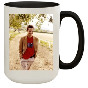 Shane West 15oz Colored Inner & Handle Mug