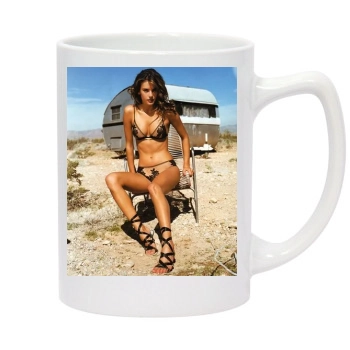 Alessandra Ambrosio 14oz White Statesman Mug