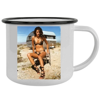 Alessandra Ambrosio Camping Mug