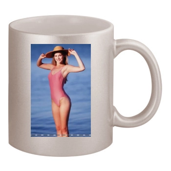 Ali Larter 11oz Metallic Silver Mug