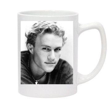 Heath Ledger 14oz White Statesman Mug