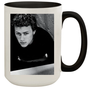 Heath Ledger 15oz Colored Inner & Handle Mug