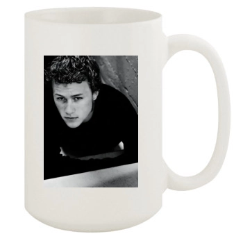 Heath Ledger 15oz White Mug