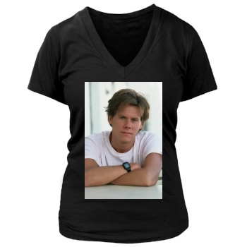 Kevin Bacon Women's Deep V-Neck TShirt