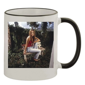 Amanda Bynes 11oz Colored Rim & Handle Mug