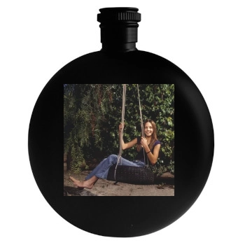 Amanda Bynes Round Flask