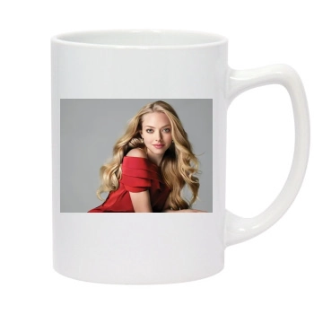 Amanda Seyfried 14oz White Statesman Mug