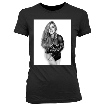 Amy Adams Women's Junior Cut Crewneck T-Shirt