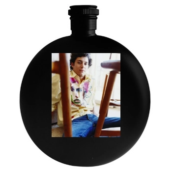 Adam Brody Round Flask