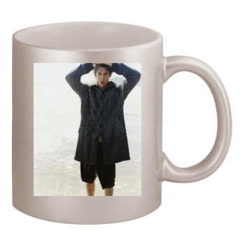 Adam Brody 11oz Metallic Silver Mug