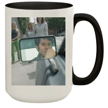 Adam Brody 15oz Colored Inner & Handle Mug