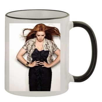 Amy Adams 11oz Colored Rim & Handle Mug