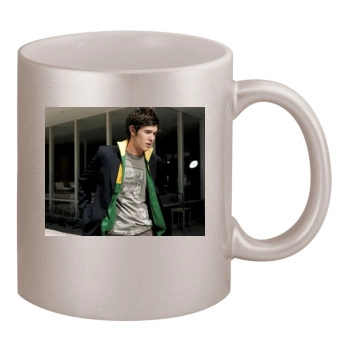 Adam Brody 11oz Metallic Silver Mug