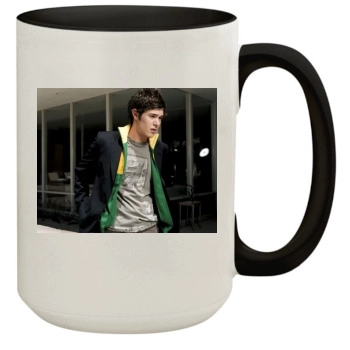 Adam Brody 15oz Colored Inner & Handle Mug