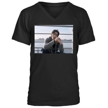 Adrien Brody Men's V-Neck T-Shirt