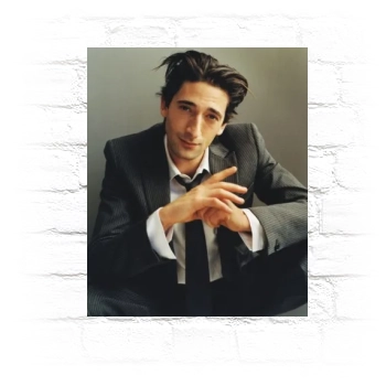 Adrien Brody Metal Wall Art